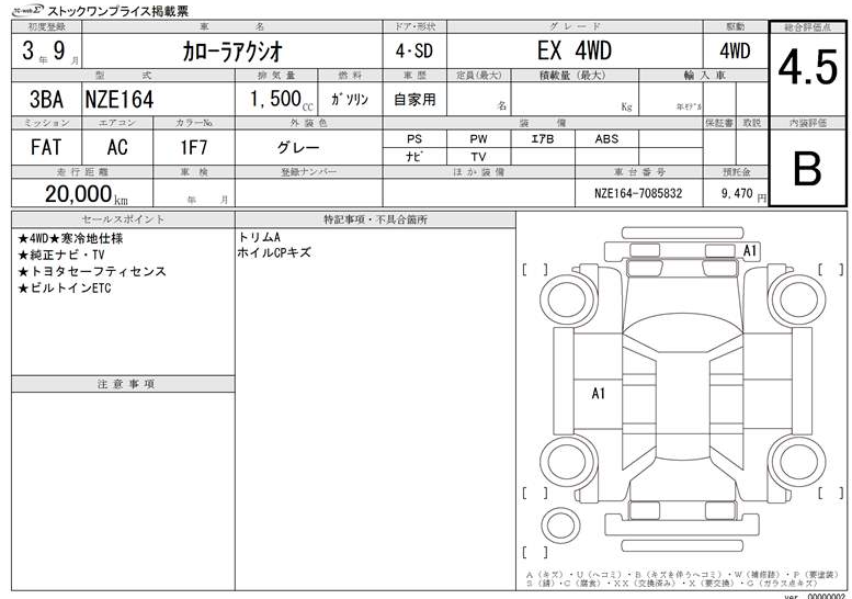 TOYOTA COROLLA AXIO