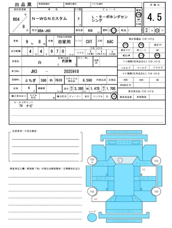 HONDA N-WGN