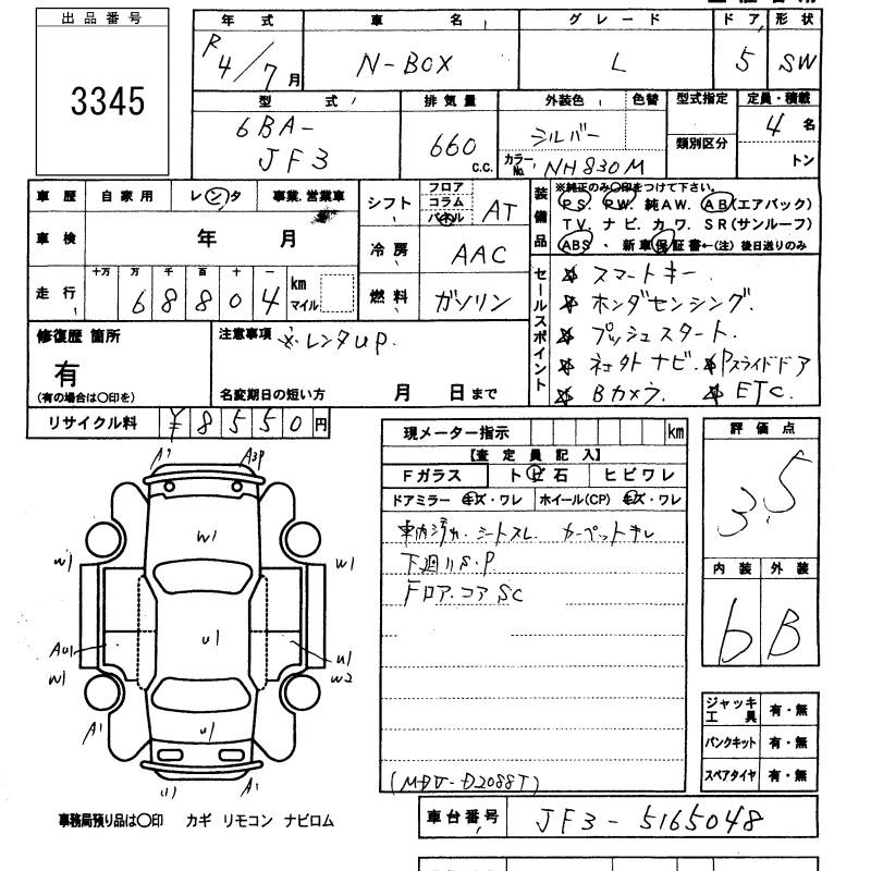HONDA N BOX