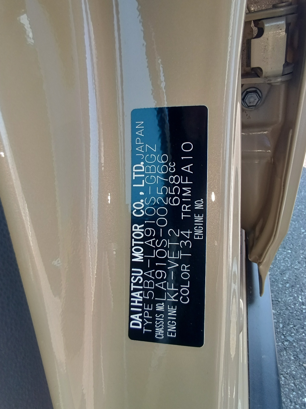 DAIHATSU TAFT