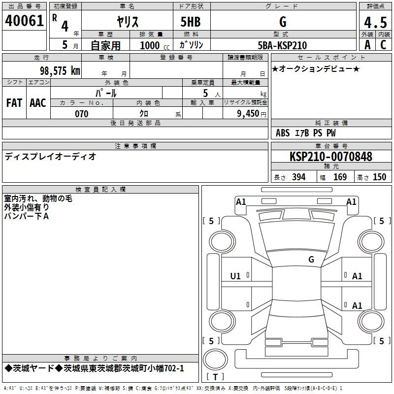 TOYOTA YARIS
