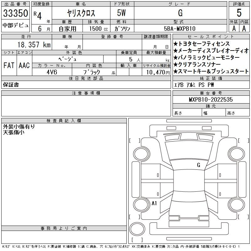 TOYOTA YARIS CROSS