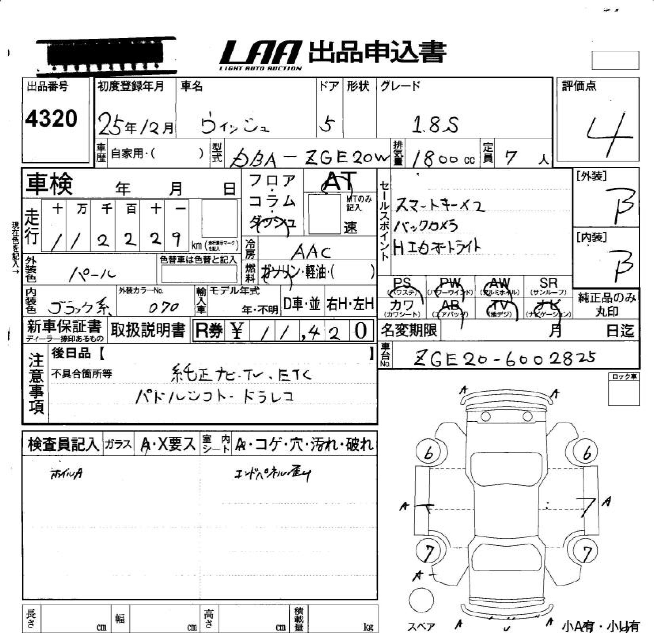 TOYOTA WISH