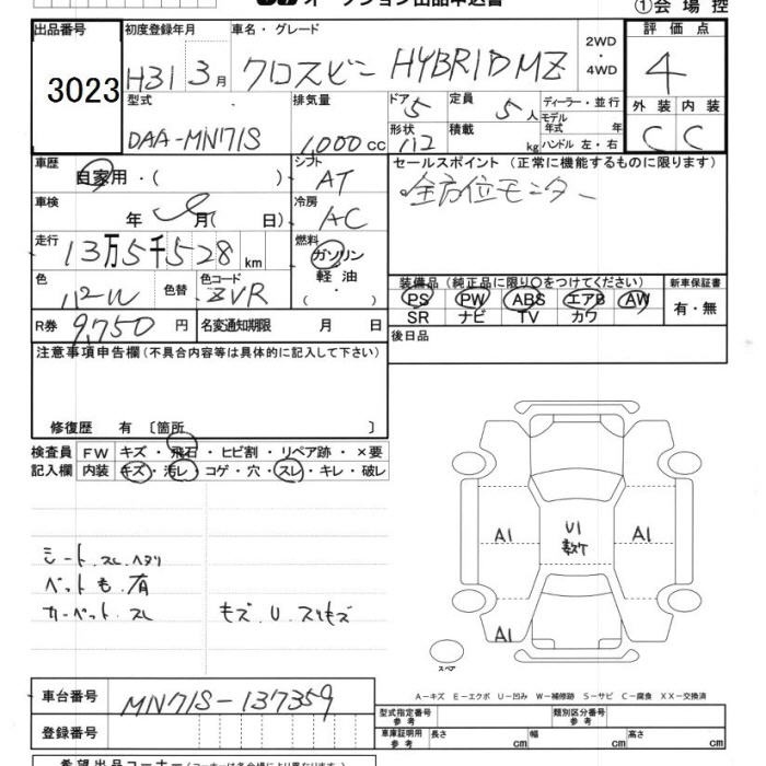 SUZUKI XBEE