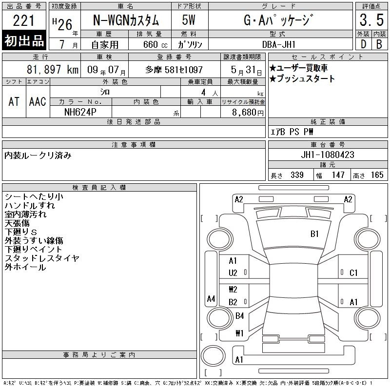 HONDA N-WGN